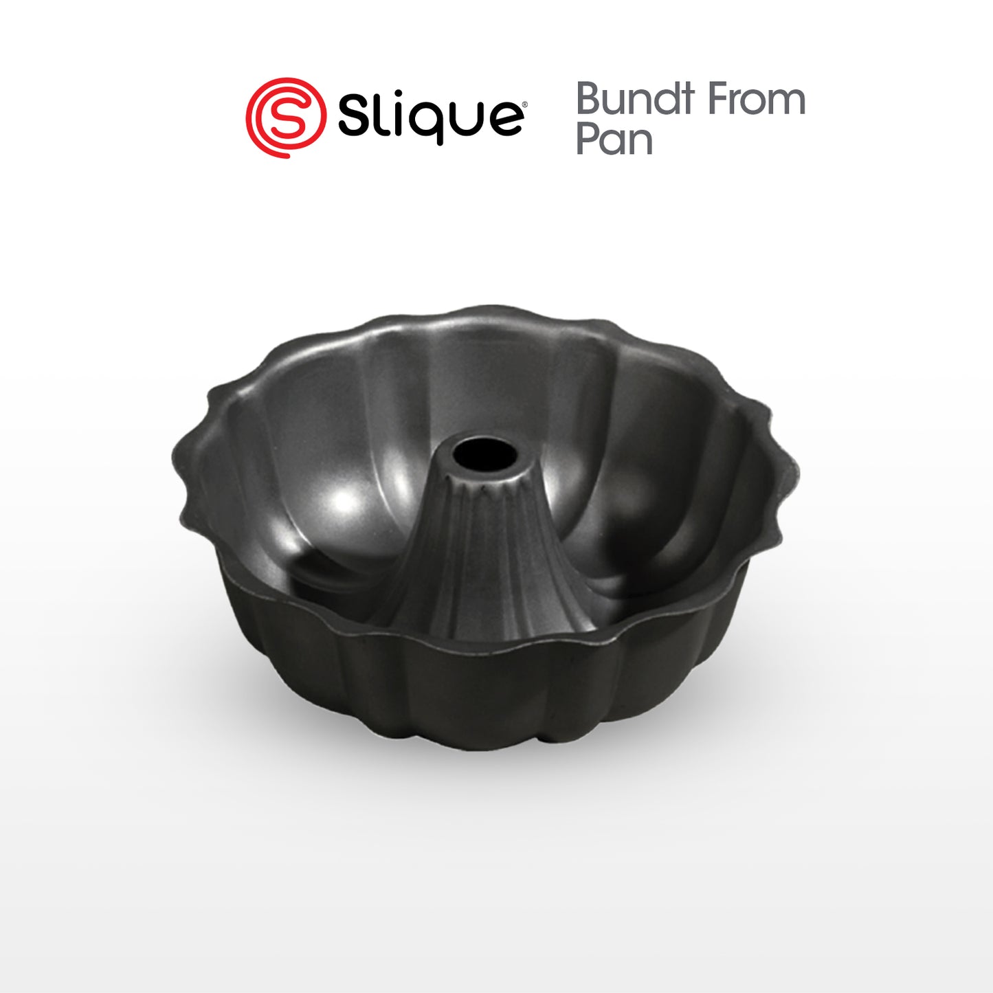 SLIQUE Premium Nonstick Bundin Form Pan (Grey) Oven Safe