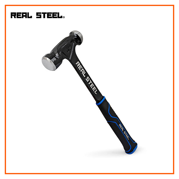 REALSTEEL Ball Pein Hammer Ultra One Piece Steel 32oz