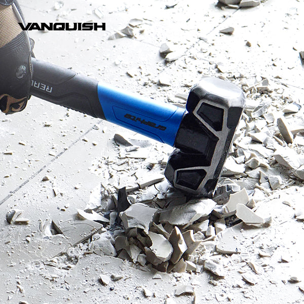 REALSTEEL Sledge Hammer Jacketed Graphite Drilling, Cross Striking Head