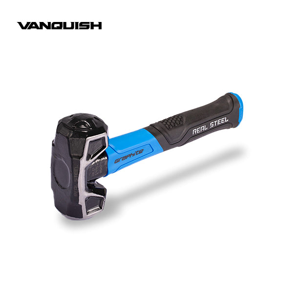 REALSTEEL Sledge Hammer Jacketed Graphite Drilling, Cross Striking Head