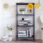 Nest Design Lab Premium Mini Steel Rack Black 4 Layer