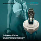 FITSPIRE Premium Gym Shaker Bottle Fitness Water Bottle