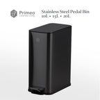Primeo Trash Bin with 120 pcs Disposable Trash Bags