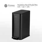 Primeo Trash Bin with 120 pcs Disposable Trash Bags