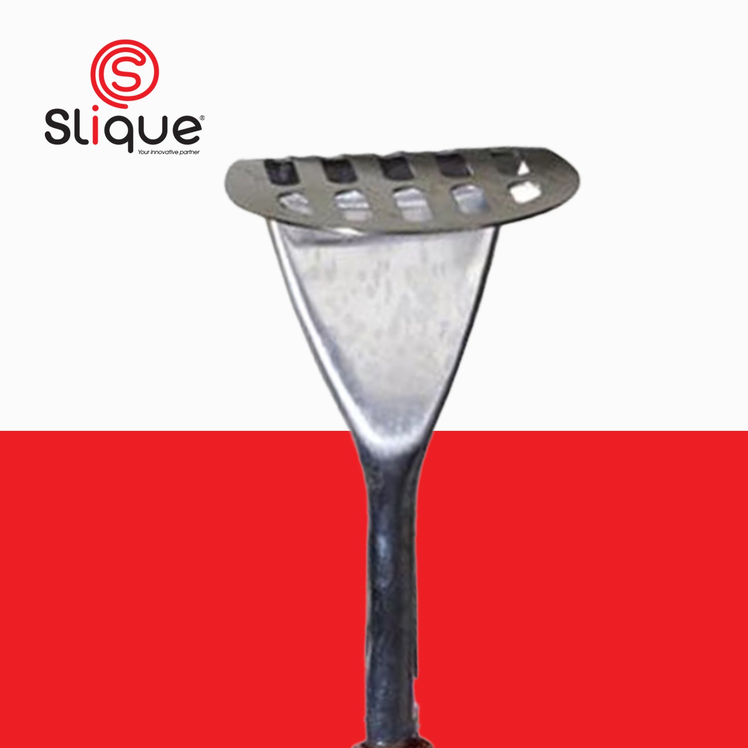 SLIQUE Premium Stainless Steel Serving Spoon, Skimmer, Ladle, Slotted Spoon, Turner, Hamburger Turner, Spaghetti Spoon