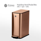 Primeo Trash Bin with 120 pcs Disposable Trash Bags