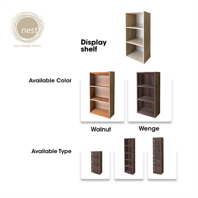NEST DESIGN LAB Premium 3 Layer Display Shelf