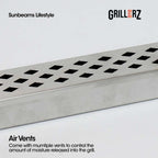 SLIQUE Grillierz Stainless Steel Grill Humidifier With Moisture Control & Flavor Enhancement