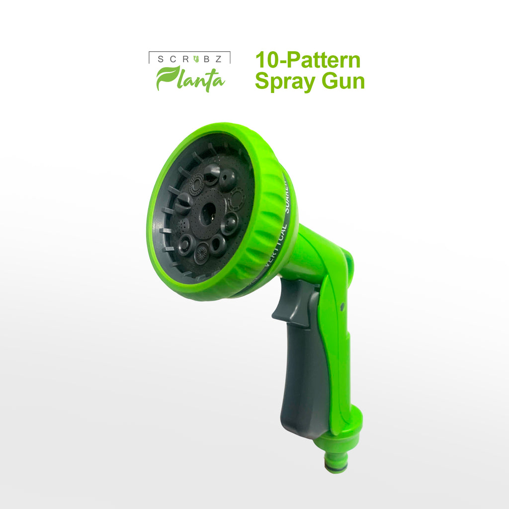 SCRUBZ Planta Garden Hose Nozzle Spray Gun, Soft Grip,  Garden Tools, For Watering Plants, Carwash