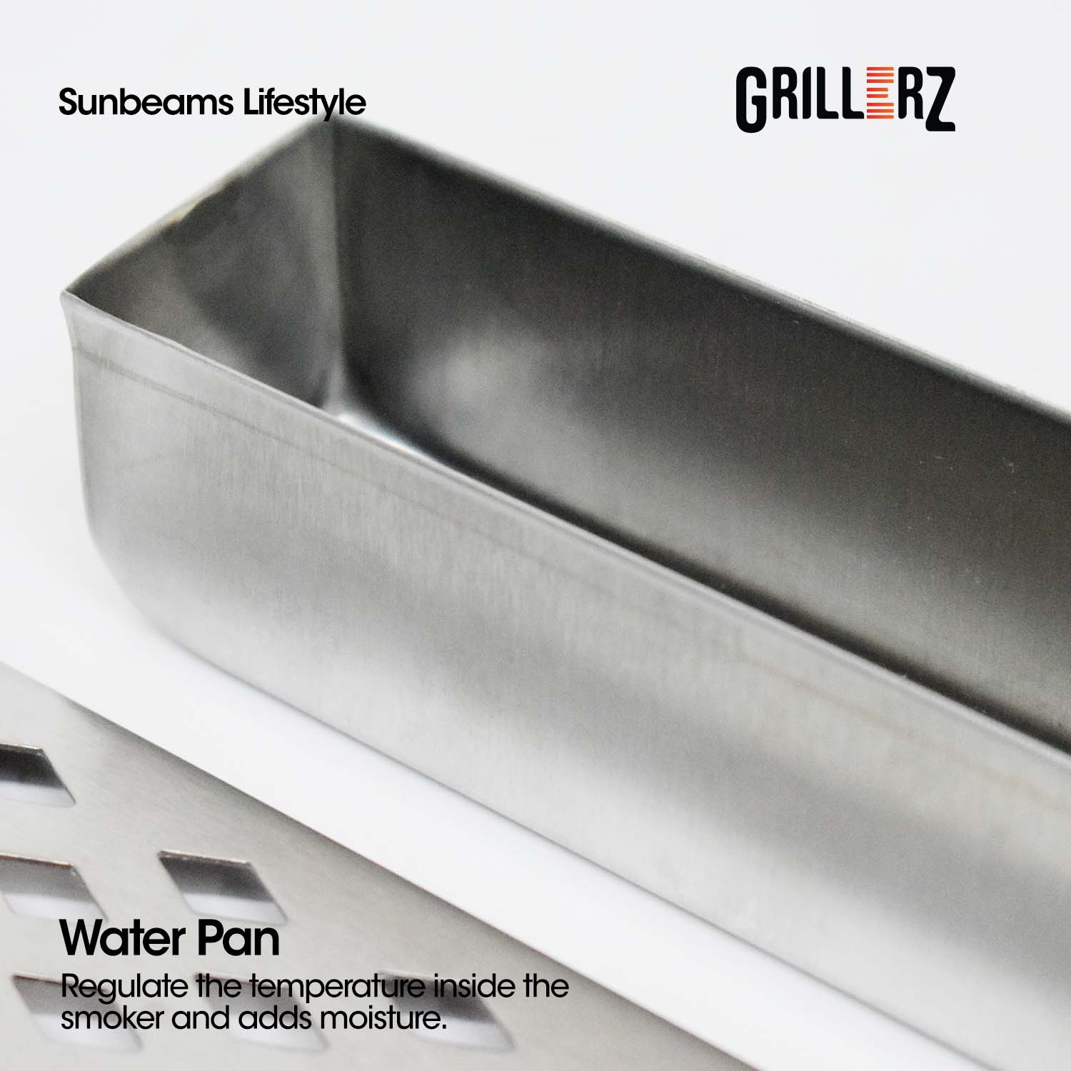 SLIQUE Grillierz Stainless Steel Grill Humidifier With Moisture Control & Flavor Enhancement