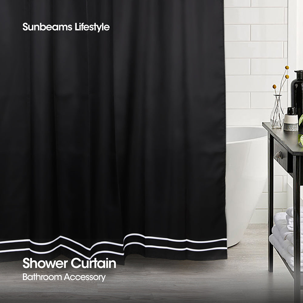 PRIMEO Shower Curtain 180x180 cm 90 GSM
