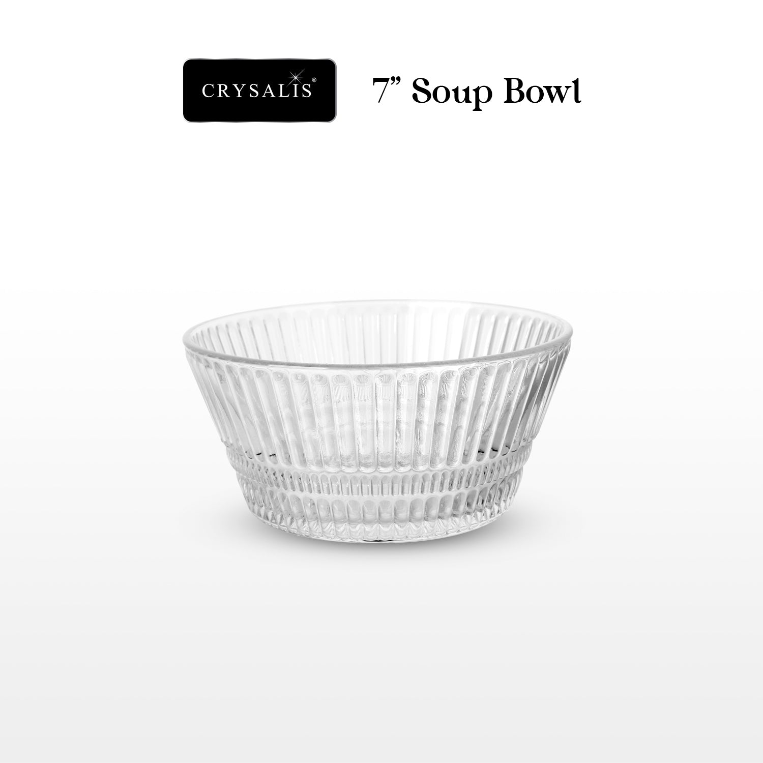 Crysalis Linear Glassware Collection Dinner Plates Bowls Coffee Mugs Glass Cups Set