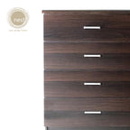 NEST DESIGN LAB Premium 4 Layer Chest TV Cabinet Drawer Wenge