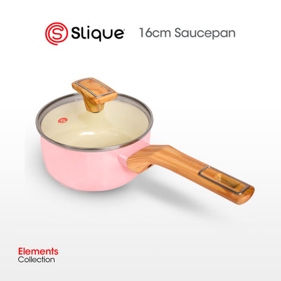 SLIQUE Premium Sauce Pan 16cm Elements Collection