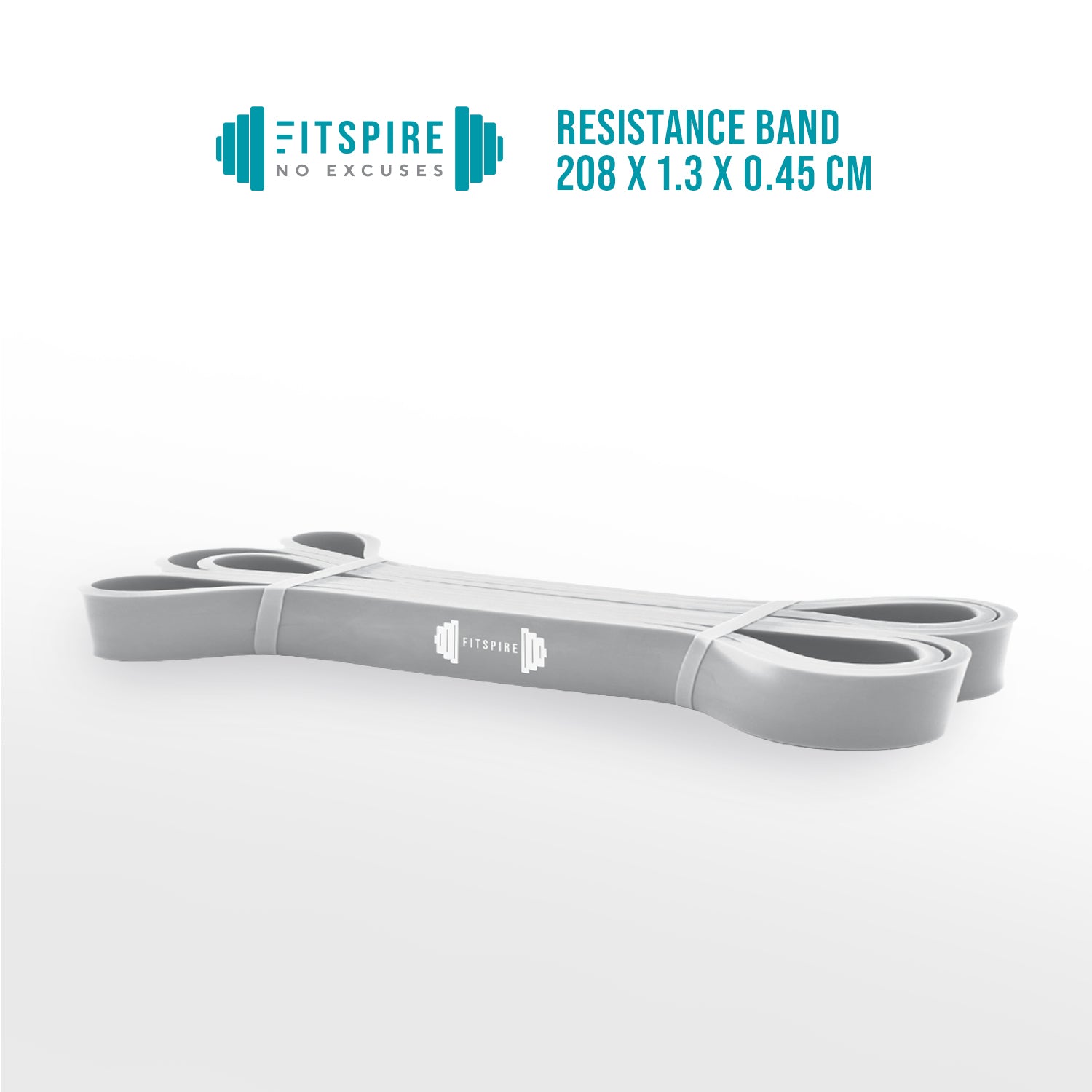 FITSPIRE Resistance Band Set of 3 Tension Rope Band Booty Hip Band Exercise Strength Training Workout Equipment