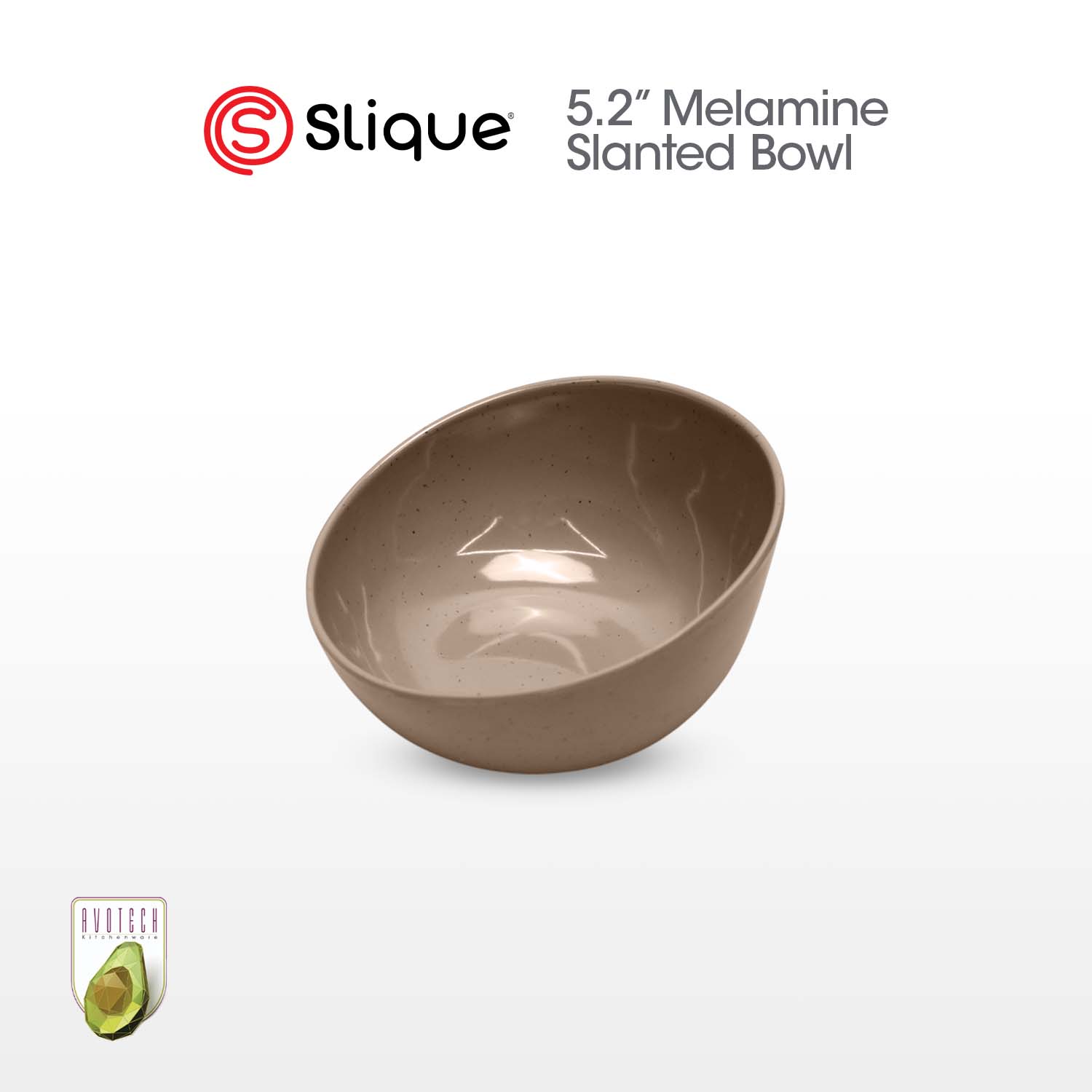 Slique Avotech Melamine Dinnerware Collection – Plates, Bowls, Tumblers & Spoon | Durable, Lightweight, BPA-Free