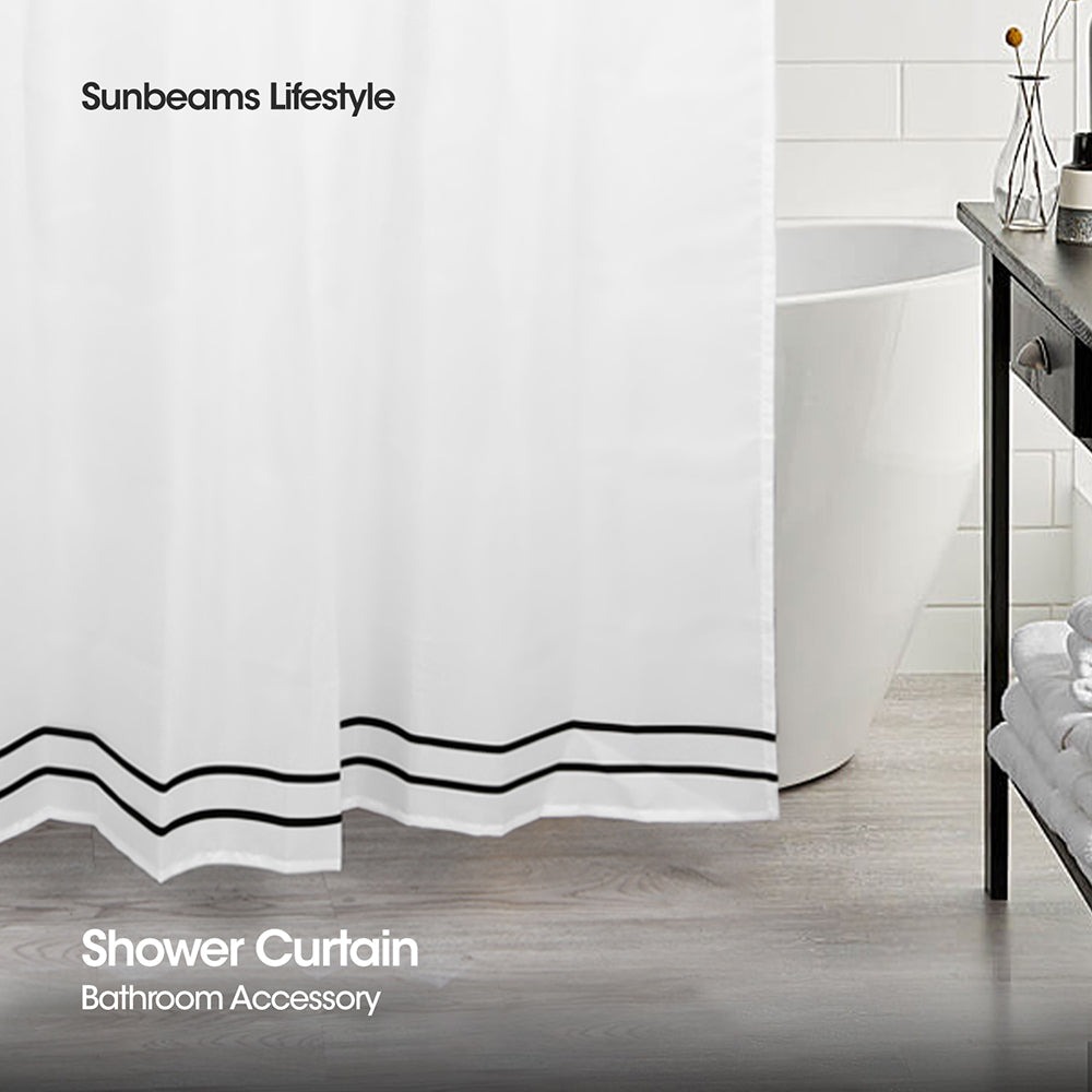 PRIMEO Shower Curtain 180x180 cm 90 GSM