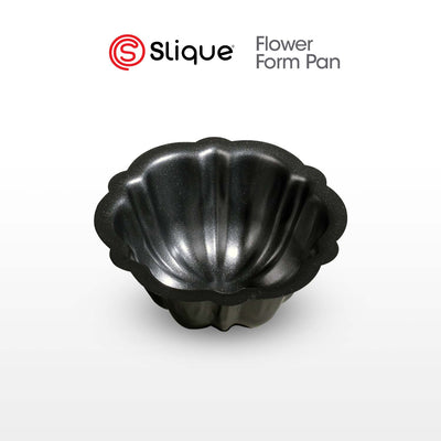 SLIQUE Premium Non-Stick Flower Muffin Pan Oven Safe 12x12x5cm