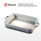 SLIQUE Marble Glass Baking Dish Oval | Round | Rectangle | Square | Small & Large Serving Dish