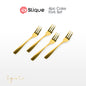 SLIQUE Cutlery Set Stainless Steel Spoon | Fork | Tea Spoon | Knife | Ice Server | Ladle | Serving Spoon & Fork | Salad & Cake Server | Cake Fork | Ice Server