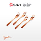 SLIQUE Cutlery Set Stainless Steel Spoon | Fork | Tea Spoon | Knife | Ice Server | Ladle | Serving Spoon & Fork | Salad & Cake Server | Cake Fork | Ice Server