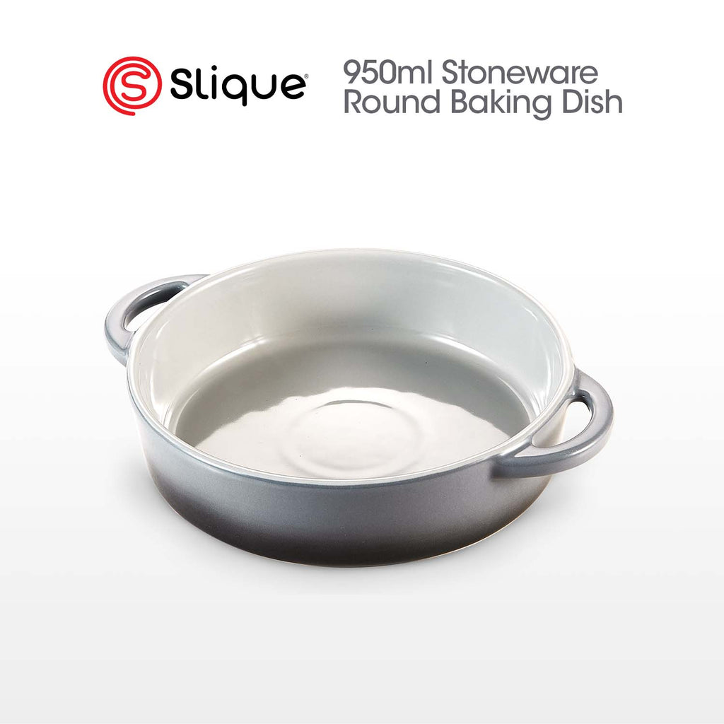 SLIQUE Marble Glass Baking Dish Oval | Round | Rectangle | Square | Small & Large Serving Dish
