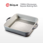 SLIQUE Marble Glass Baking Dish Oval | Round | Rectangle | Square | Small & Large Serving Dish