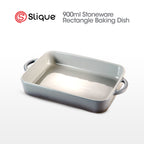 SLIQUE Marble Glass Baking Dish Oval | Round | Rectangle | Square | Small & Large Serving Dish