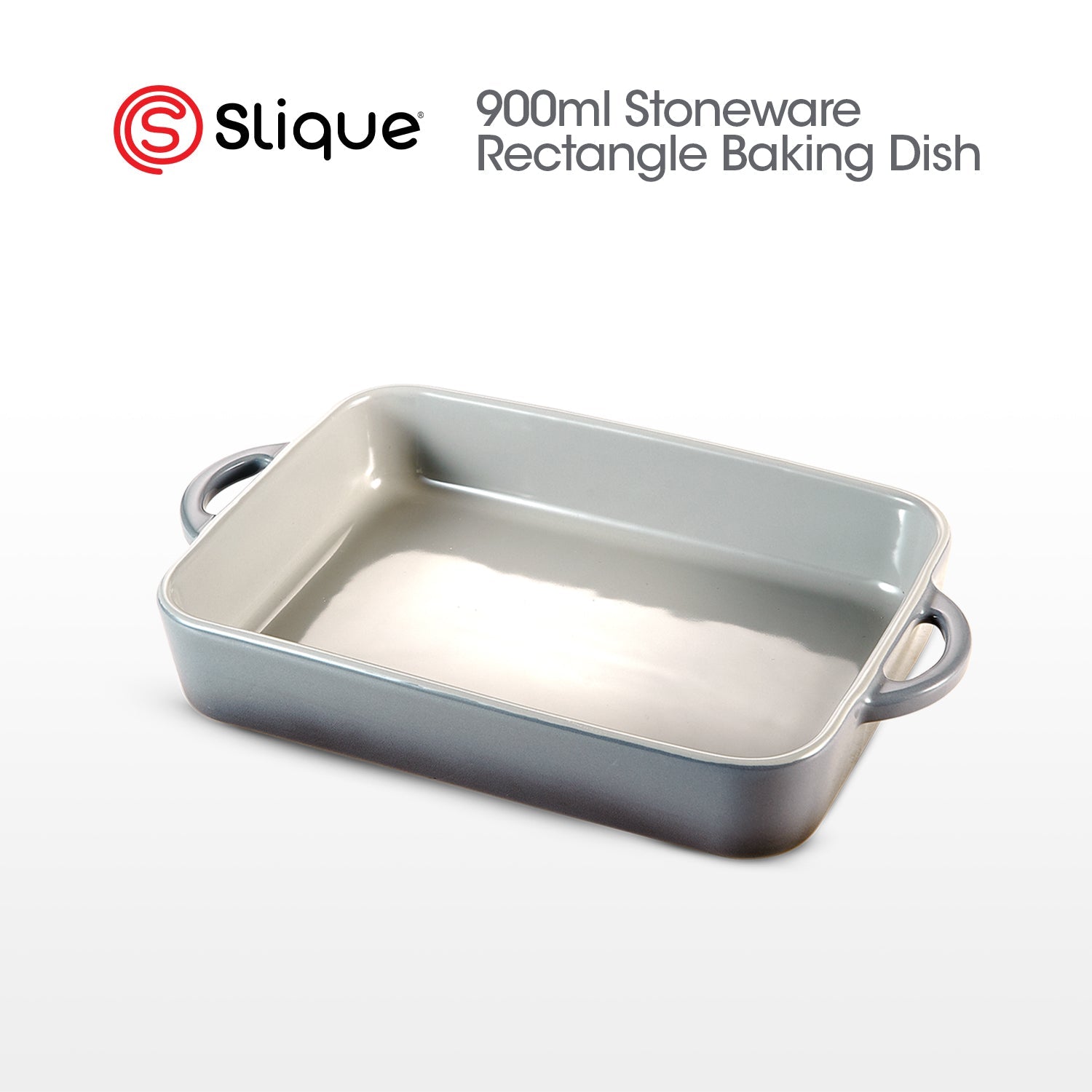SLIQUE Marble Glass Baking Dish Oval | Round | Rectangle | Square | Small & Large Serving Dish