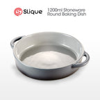 SLIQUE Marble Glass Baking Dish Oval | Round | Rectangle | Square | Small & Large Serving Dish