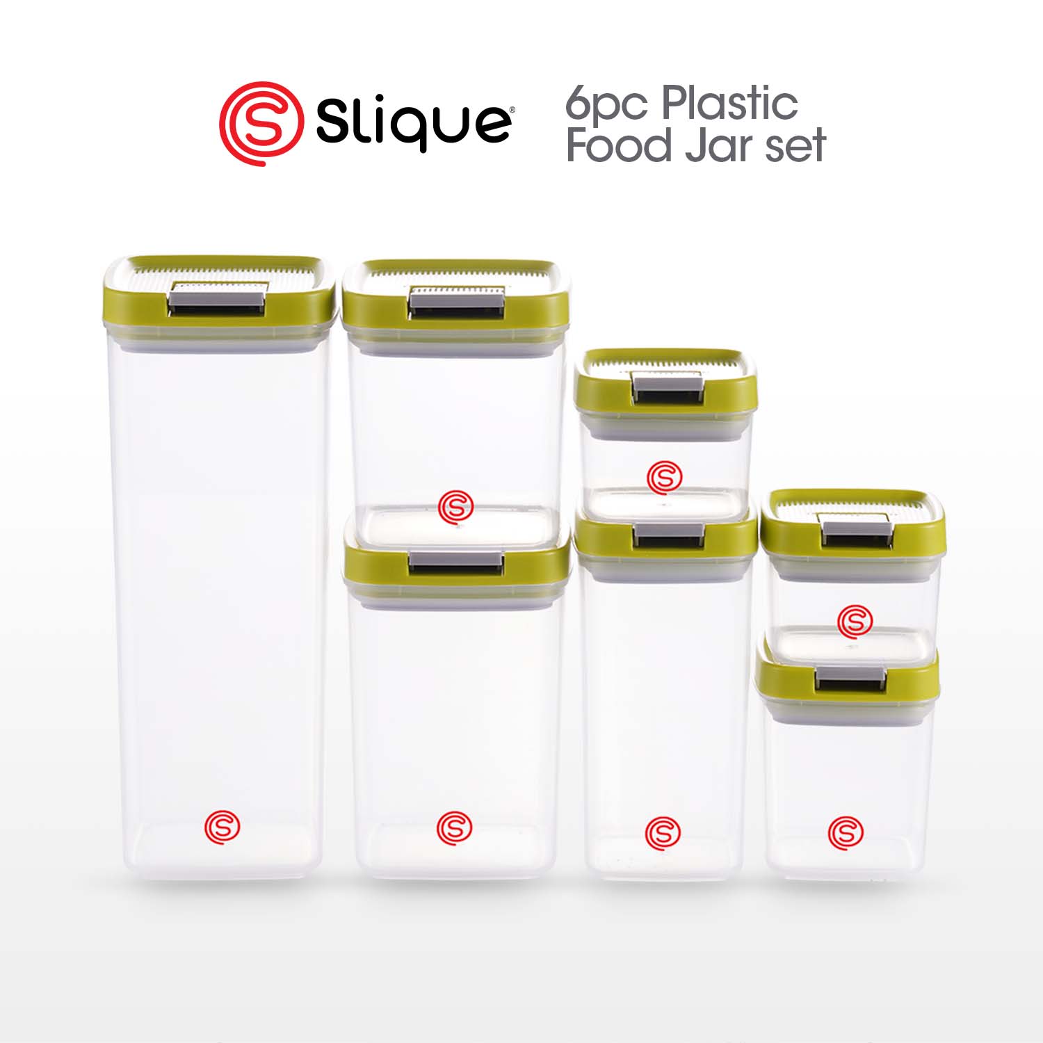 SLIQUE Storage Jar [Set of 7]