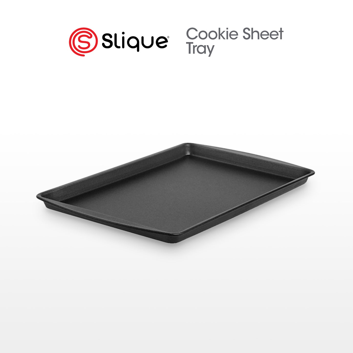 SLIQUE Premium Non-stick Cookie Sheet, Cookie Tray, Baking Pan