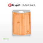 SLIQUE Wooden Cutting Board Gray | Bamboo