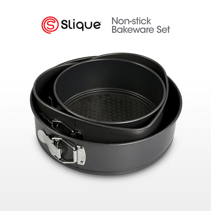 SLIQUE Nonstick Baking Pan 3pcs Set