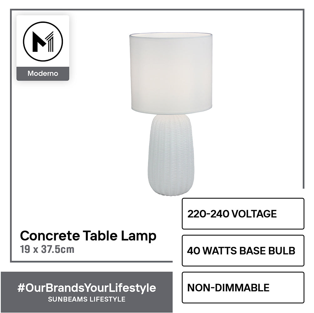 MODERNO Premium Ceramic Table Lamp Amazing Gift Ideas for Any Occasion!