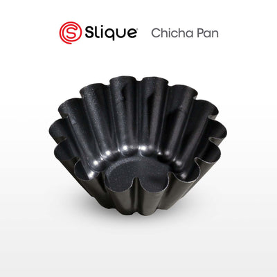SLIQUE Premium Non-Stick Chicha Muffin Pan Oven Safe 10x10x4cm