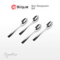 SLIQUE Cutlery Set Stainless Steel Spoon | Fork | Tea Spoon | Knife | Ice Server | Ladle | Serving Spoon & Fork | Salad & Cake Server | Cake Fork | Ice Server