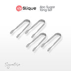 SLIQUE Cutlery Set Stainless Steel Spoon | Fork | Tea Spoon | Knife | Ice Server | Ladle | Serving Spoon & Fork | Salad & Cake Server | Cake Fork | Ice Server
