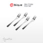 SLIQUE Cutlery Set Stainless Steel Spoon | Fork | Tea Spoon | Knife | Ice Server | Ladle | Serving Spoon & Fork | Salad & Cake Server | Cake Fork | Ice Server