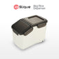 SLIQUE Premium PP Rice Storage Container w/ Measuring Cup