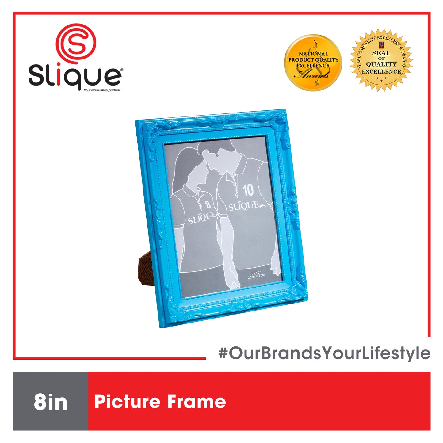 SLIQUE Picture Frame 8x10 inches Photo Frame Picture Display Wall Frame