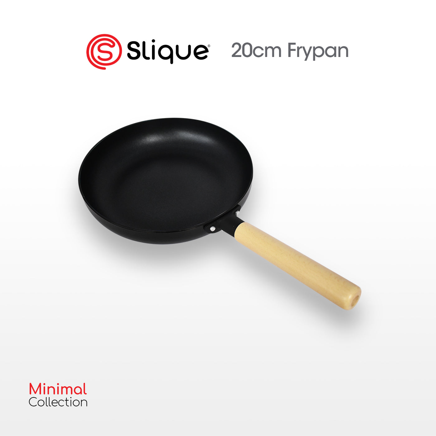 SLIQUE Premium Fry Pan 20/22/24/26/28cm Minimal Collection