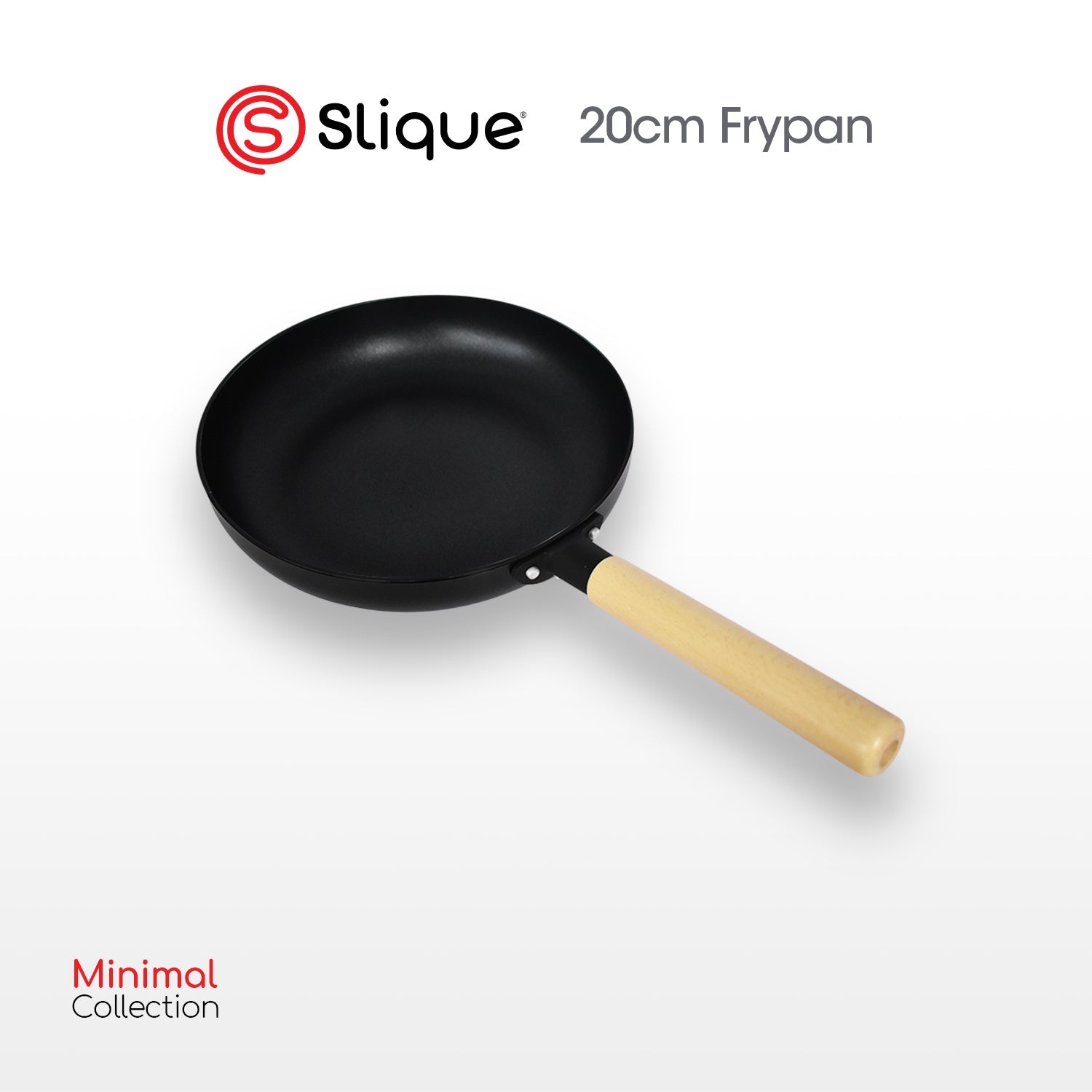 SLIQUE Premium Fry Pan 20/22/24/26/28cm Minimal Collection