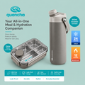 Quencha Horizon Collection Insulated Tumbler Coffee Mug Water Bottle Lunch Box Vacuum Flask