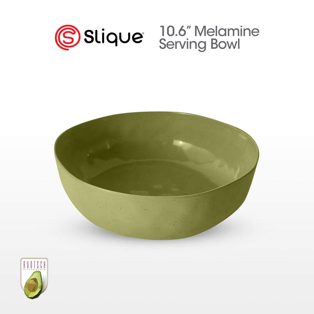 Slique Avotech Melamine Dinnerware Collection – Plates, Bowls, Tumblers & Spoon | Durable, Lightweight, BPA-Free