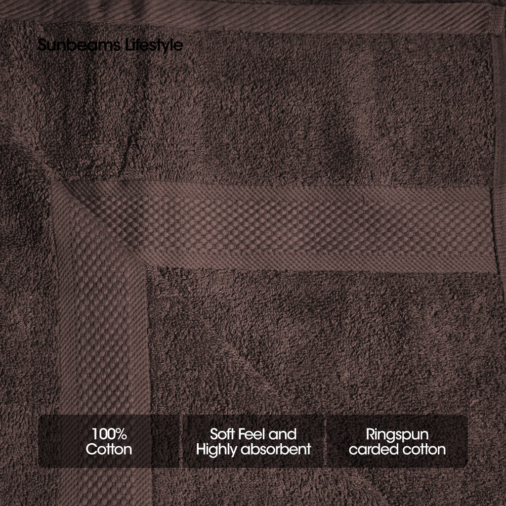 INFINITE by PRIMEO 100% Cotton Bath Towel Ring Spun 500gsm