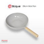 SLIQUE Premium Wok Pan 24cm/28cm Minimal Collection