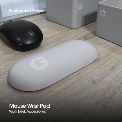 GRAY LABEL Premium Mouse Wrist Rest Memory Foam