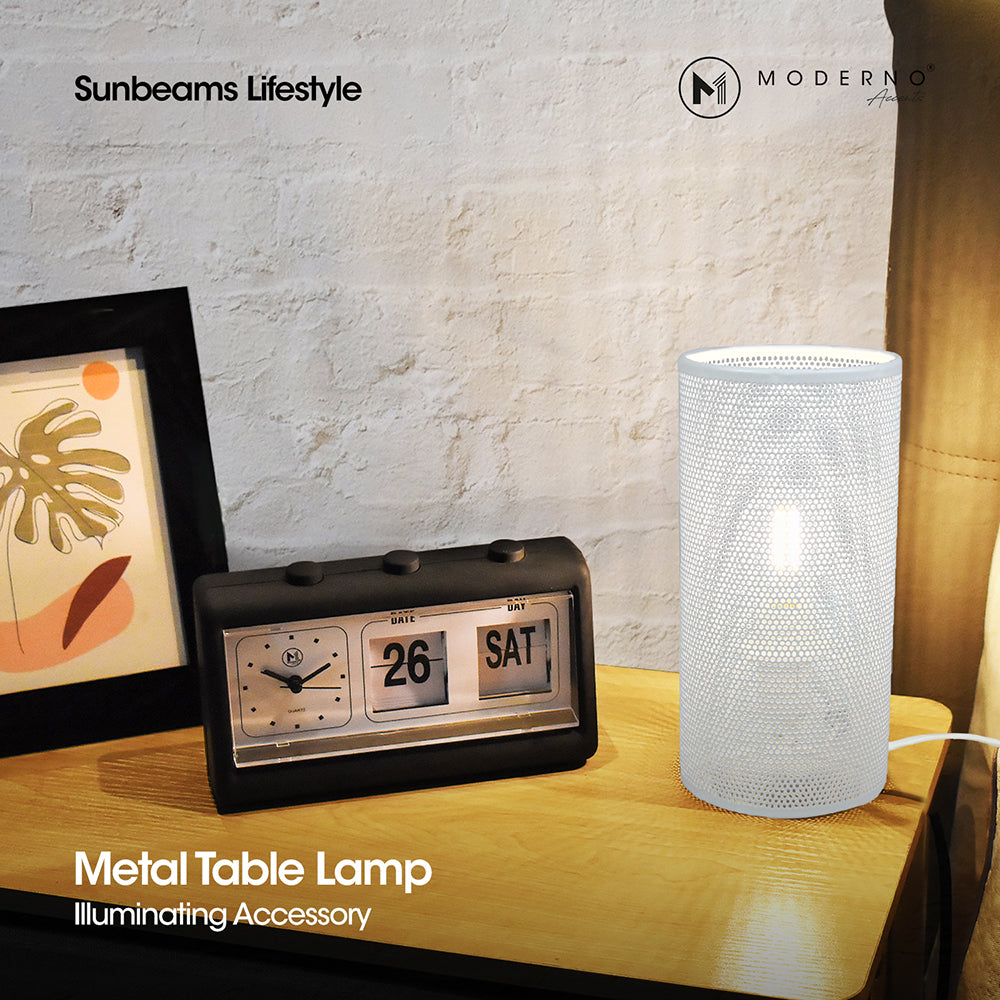 MODERNO Premium Industrial Design Metal Table Lamp