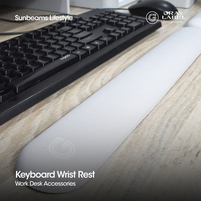 Gray Label Premium Keyboard Wrist Rest Memory Foam